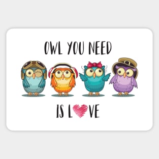 OWL You Need Is Love Sticker